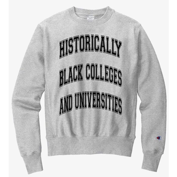 Champion Other - BCU X CHAMPION HBCU Arch Crewneck Gray Reverse Weave Sweatshirt - Size S